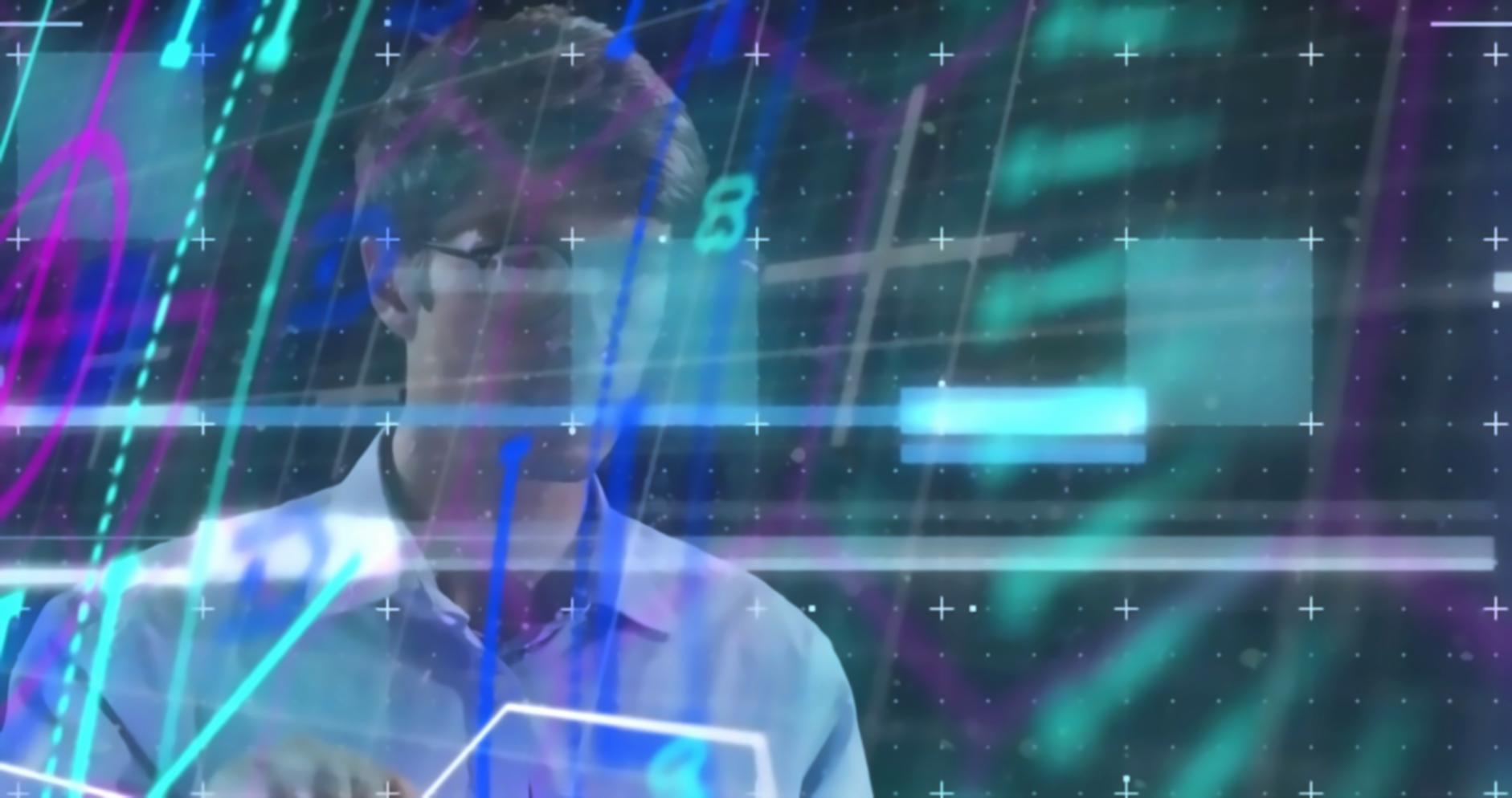 Mobile app development workspace showing code editor and testing devices